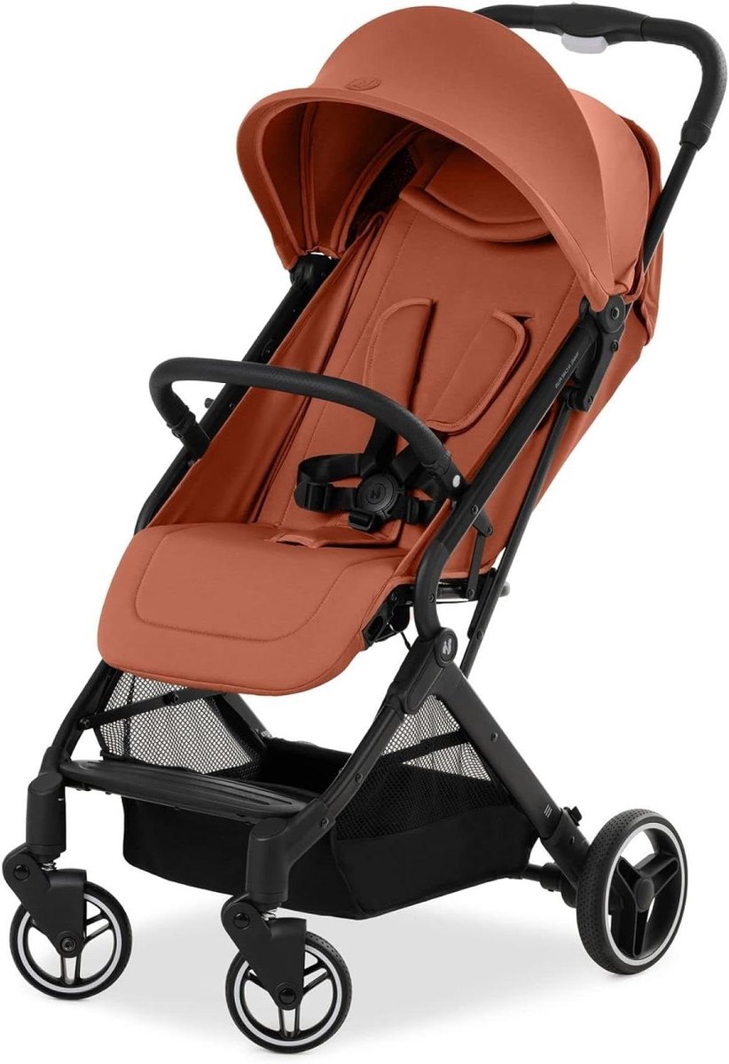 Reisbuggy - Compacte Kinderwagen - Comfortabel Reizen - Lichtgewicht Aluminium Frame - Tot 25 kg - Kurk