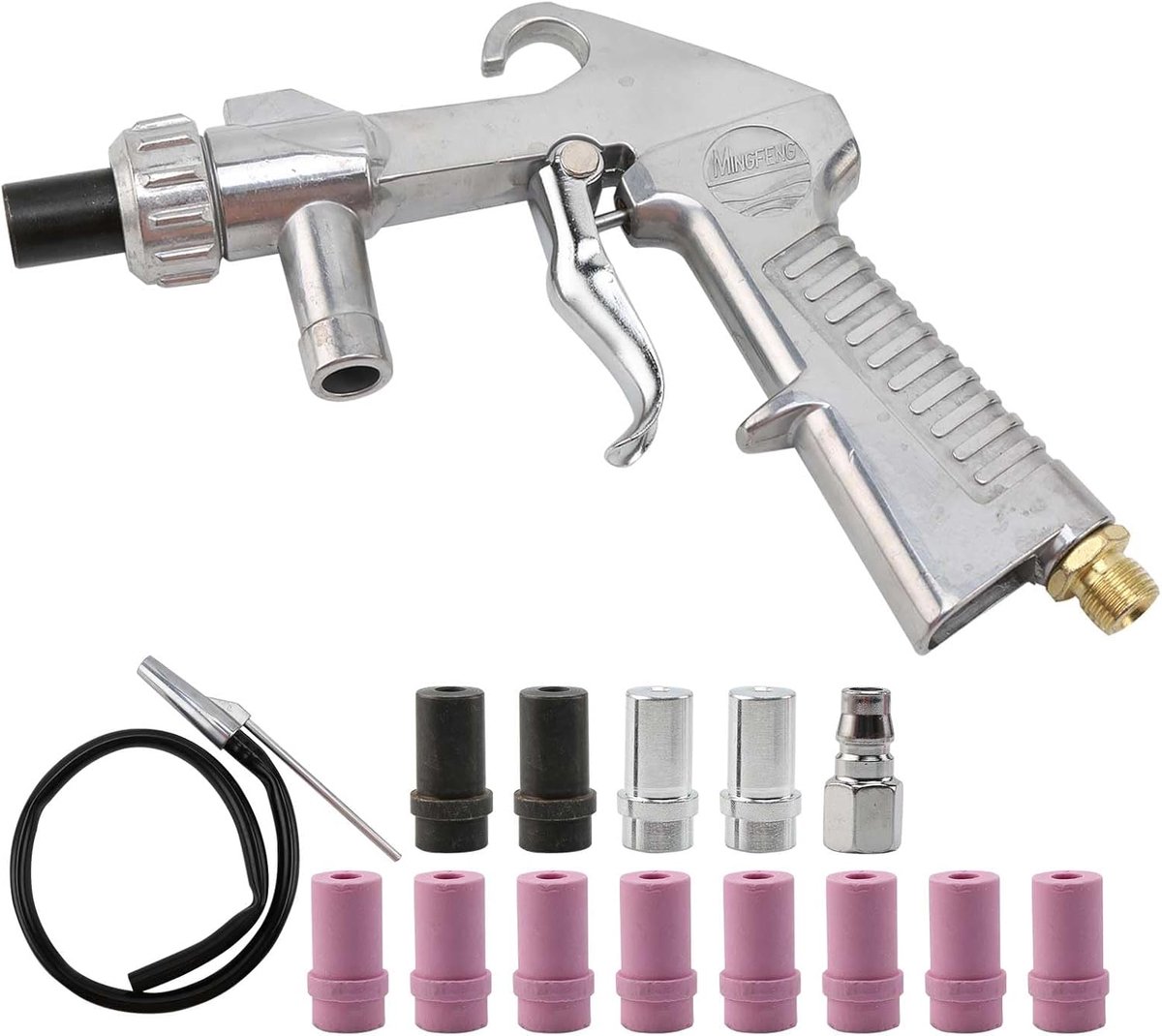 Sandblasting Kit Compressed Air, Sandblasting Gun Set, Sandblasting Air Compressor, Sandblasting Gun Set for - ShopVlot