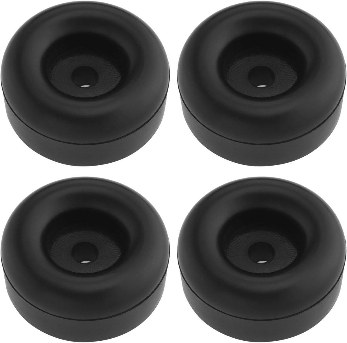 SnelShoppen - 4 Stuks Rubber Schokabsorberende Voet Pads - Grote Kussende Voet Pads voor Sofa, Stoel, Tafel, Bed, Wasmachine, Toolbox - 64x27.5x28.5mm