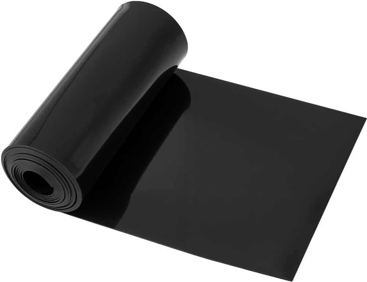 SnelShoppen - PVC Stripgordijn 2.03m x 18.3cm - Waterdicht Deurgordijn voor Loopkoelers, Kelder, Stal en Huisdier Deurflap - 1.5mm Dikte, Duurzaam en