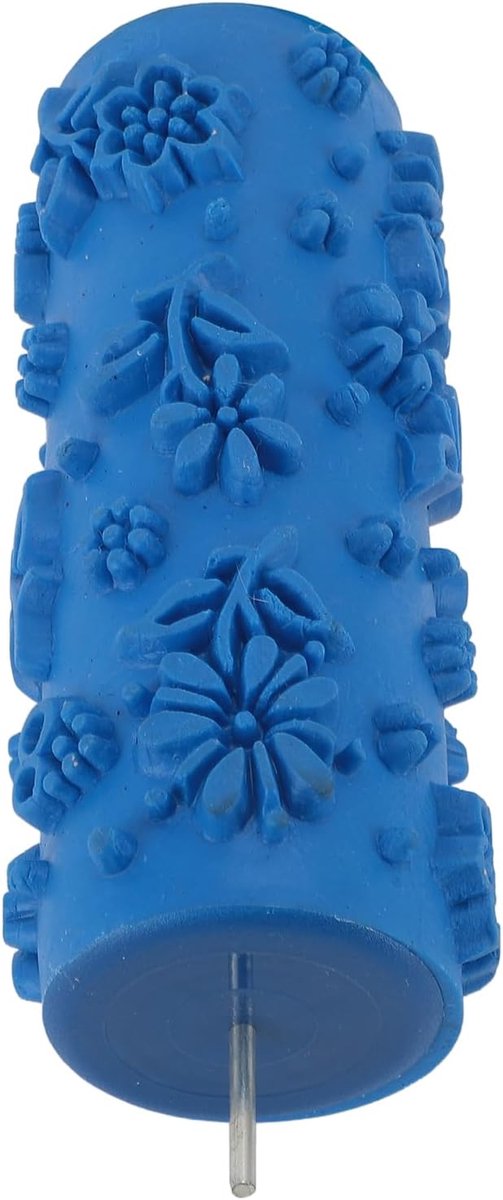 SnelShoppen - 5 Inch Verfroller met Patroon Textuur Rubber Roller Decoratieve Rubber Roller voor DIY Schilders - Perfect voor Creatieve Projecten