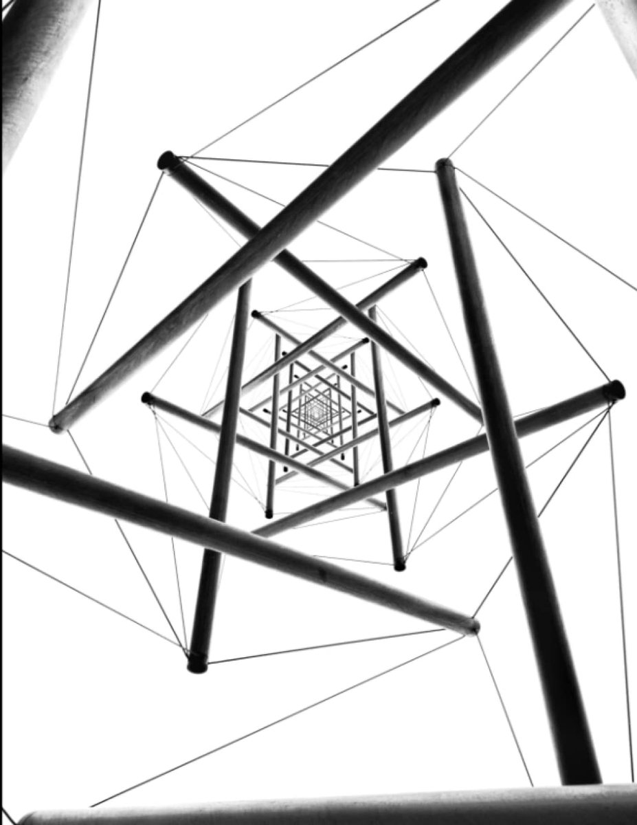 Notebook: Tensegrity Notebook for Engineering Lovers - College Ruled All Purpose Journal - ShopVlot