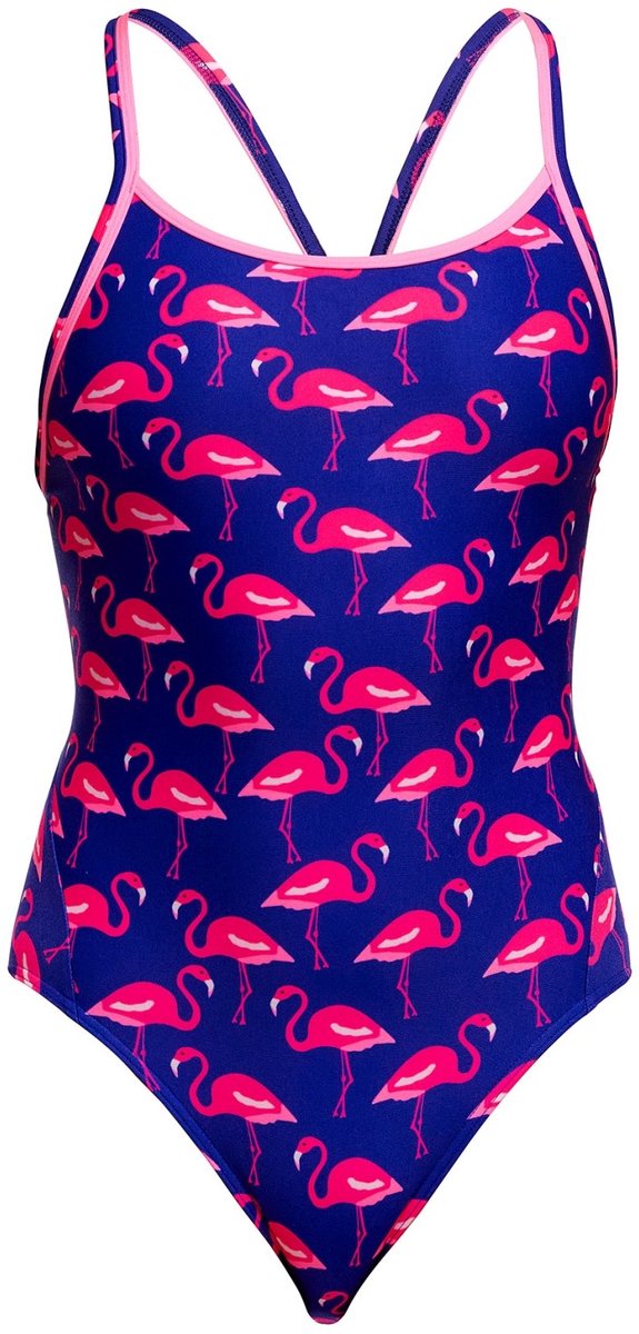 Funkita Dames badpak Diamond Back Flocked Up