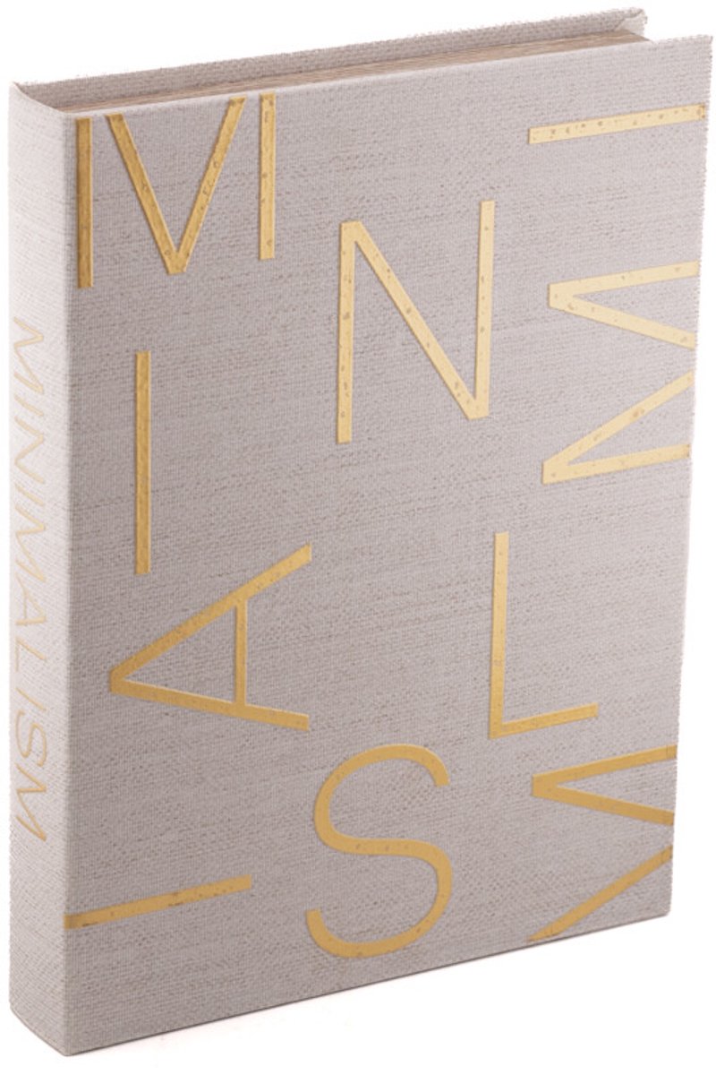 Opbergboek Minimalism 28,5x22cm