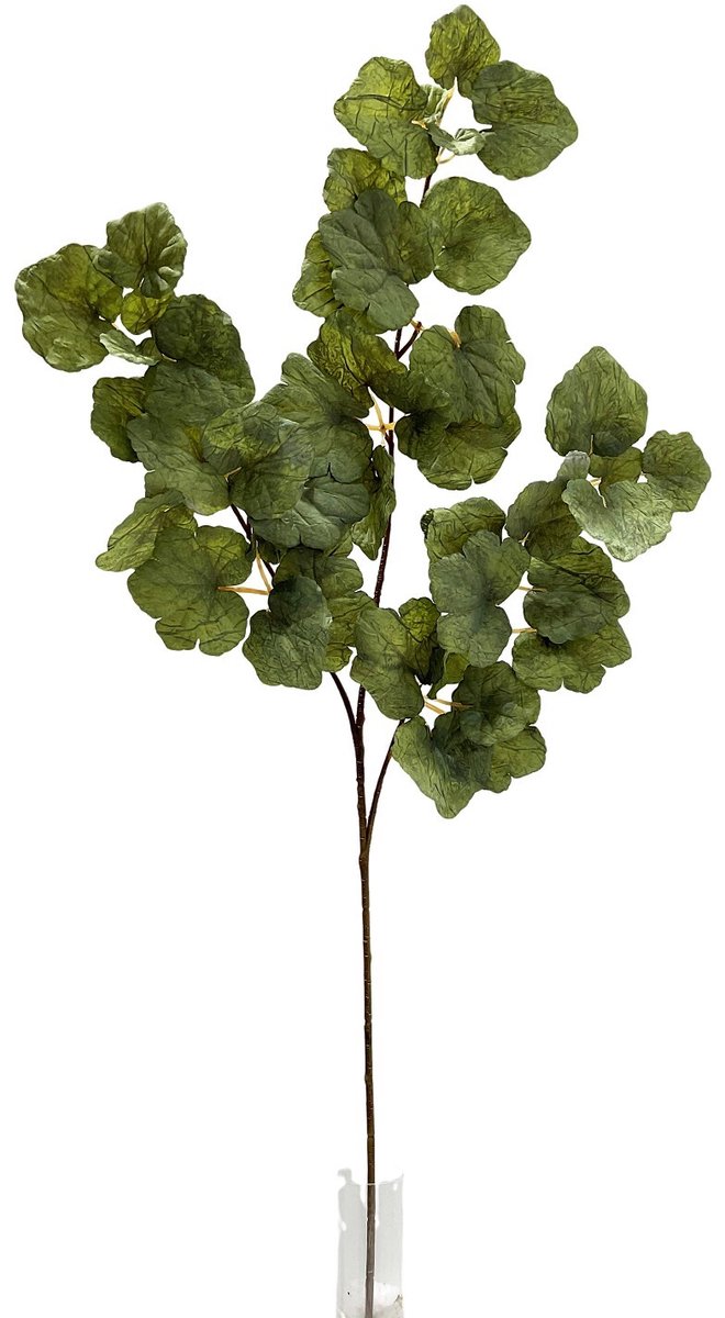 Kunstbloem Hibiscus 93cm groen