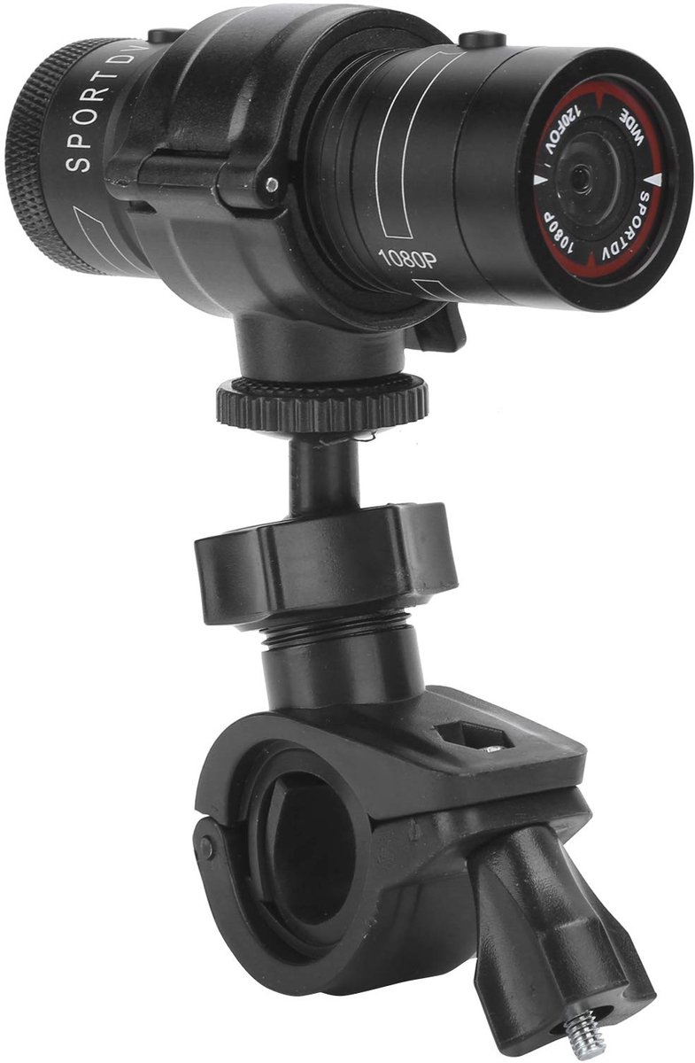 Motorcycle Dash Opnamecamera, 1080P 30fps Dash Cam Video Driving Recorder Motor DVR met 120 graden kijkhoek - ShopVlot