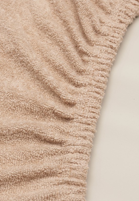 Jollein Aankleedkussenhoes - 50x70 cm - Cloudy Rib - Blush/Wild Rose — afbeelding 4