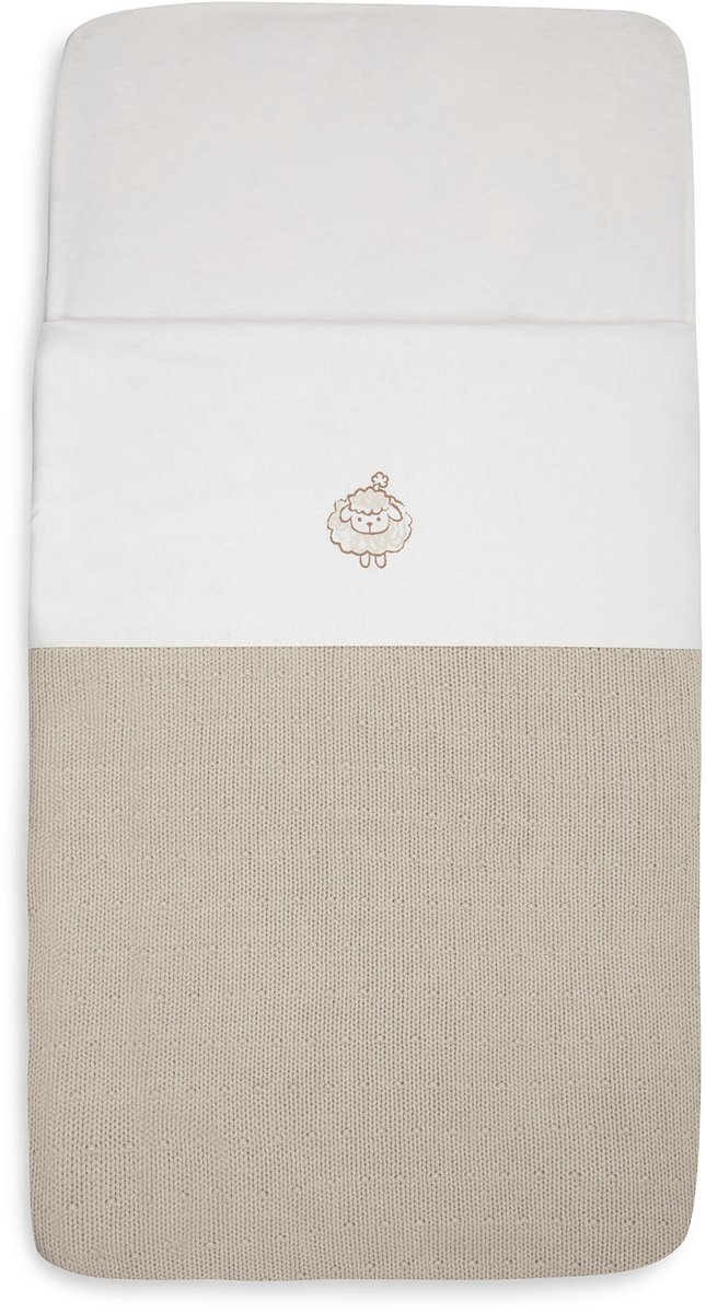 Jollein Baby Laken Wieg 75x100cm Woolly