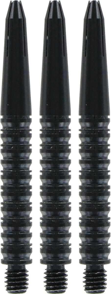 Bull's @501 Grip Medium shaft Black - Dart Shafts