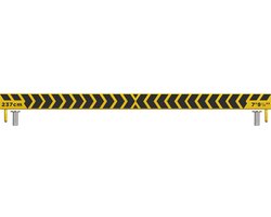 Bull's Yellow Steel Oche Printed incl. 2 buses