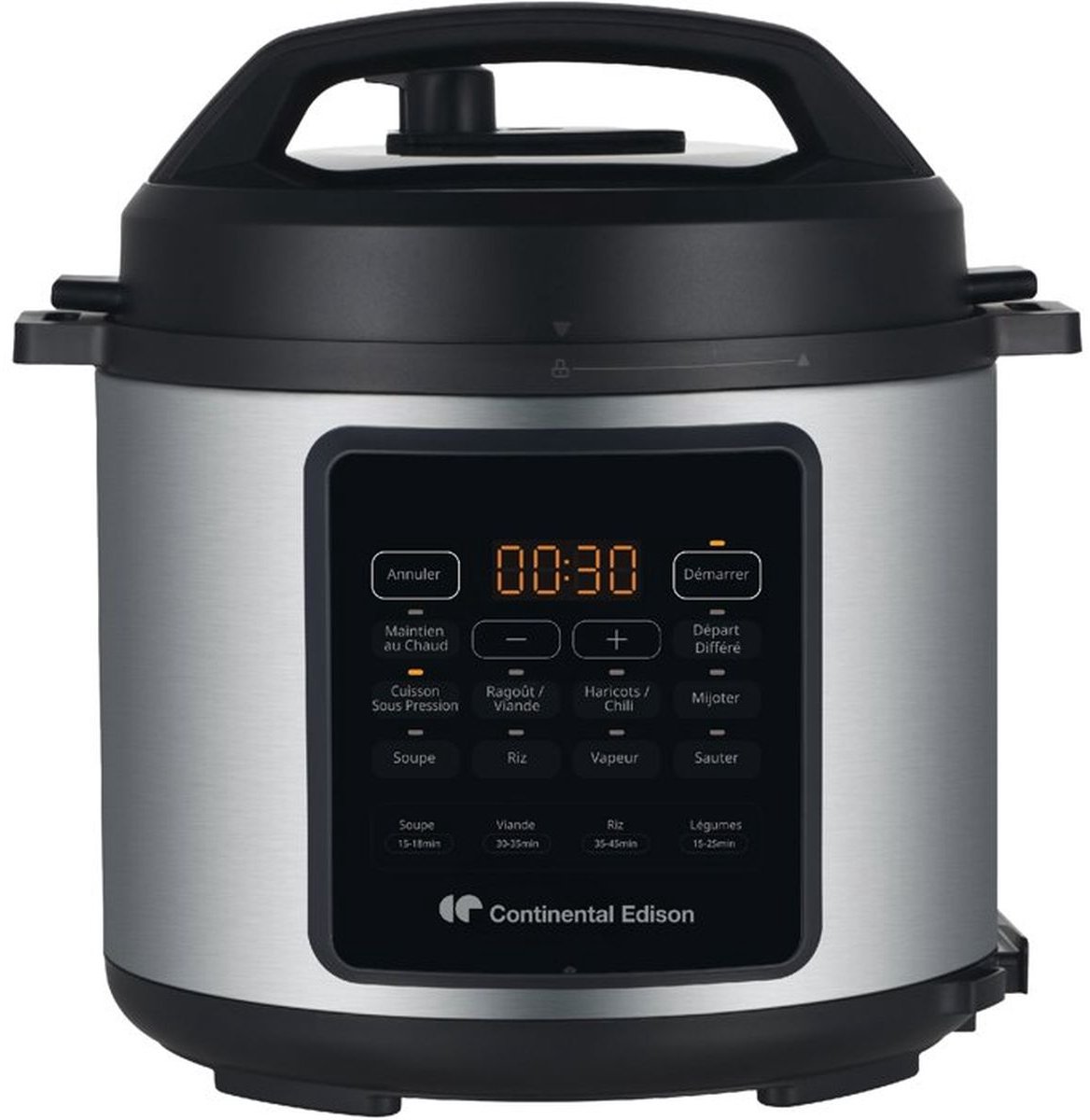 Continental Edison – CEMCSP10006L – Multicooker – Druk – 6 liter – foto 5