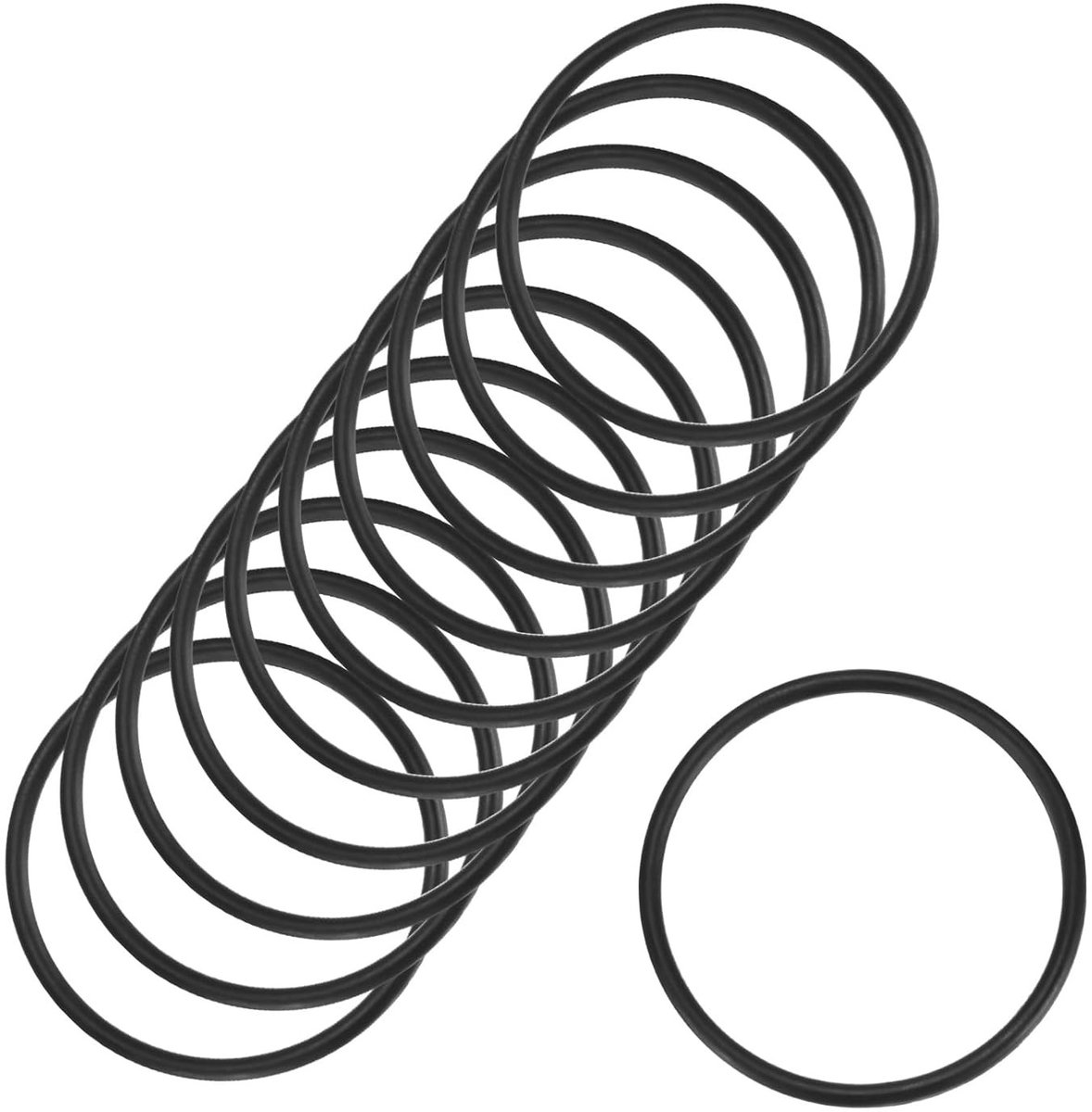 Pack van 20 Nitril Rubber O-Ringen, 32 mm Binnen Diameter, 36 mm Buiten Diameter, 2 mm Breedte, Geschikt voor Auto's, Sanitair en Waterkranen
