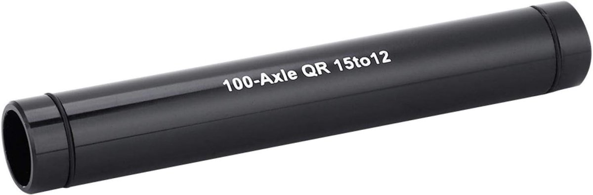 Adapter voor Fietswielen: 15mm naar 12mm Thru Axle Hub voor Mountainbikes en Racefietsen, Zwart