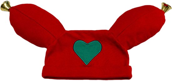 Kabouter Plop verkleedhoofddeksel - rood