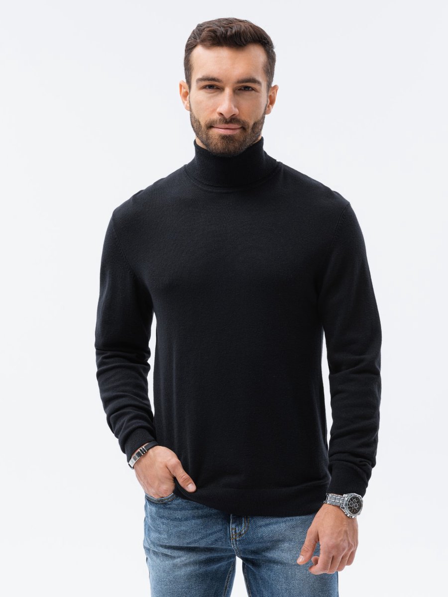 Edoti - Heren Coltrui - Zwart - Aansluitend - Longsleeve