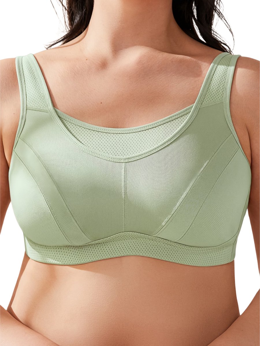 Currero BH Zonder Beugel - Strapless - Zonder Bandjes - Met Voorsluiting - Push-up Bh's - Comfort Beha - Comfortabel - Grote Sluiting - Groen - Cupmaat