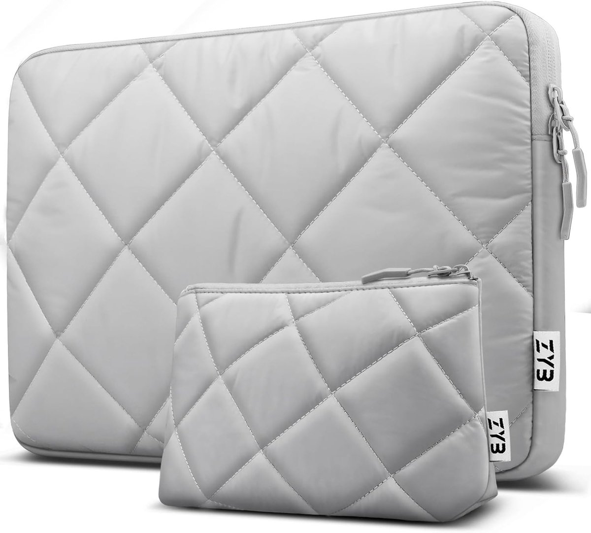 Waterdichte Laptop Sleeve voor 13-13.3 Inch MacBook Air en Pro, Bescherming, Grijs, Geschikt voor M1 M2 M3 Modellen