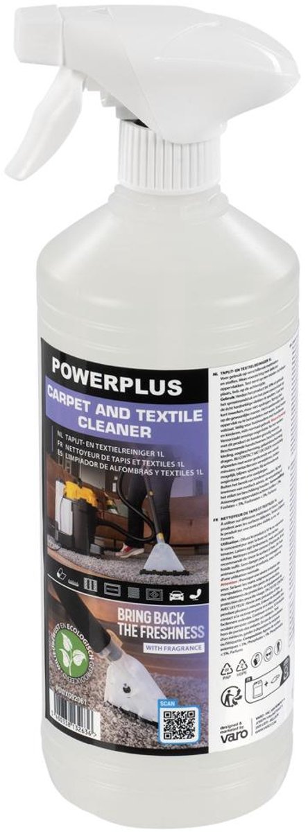 Powerplus Reinigingsmiddel POWXG92061 - Reinigingsmiddel Tapijtreiniger 1L