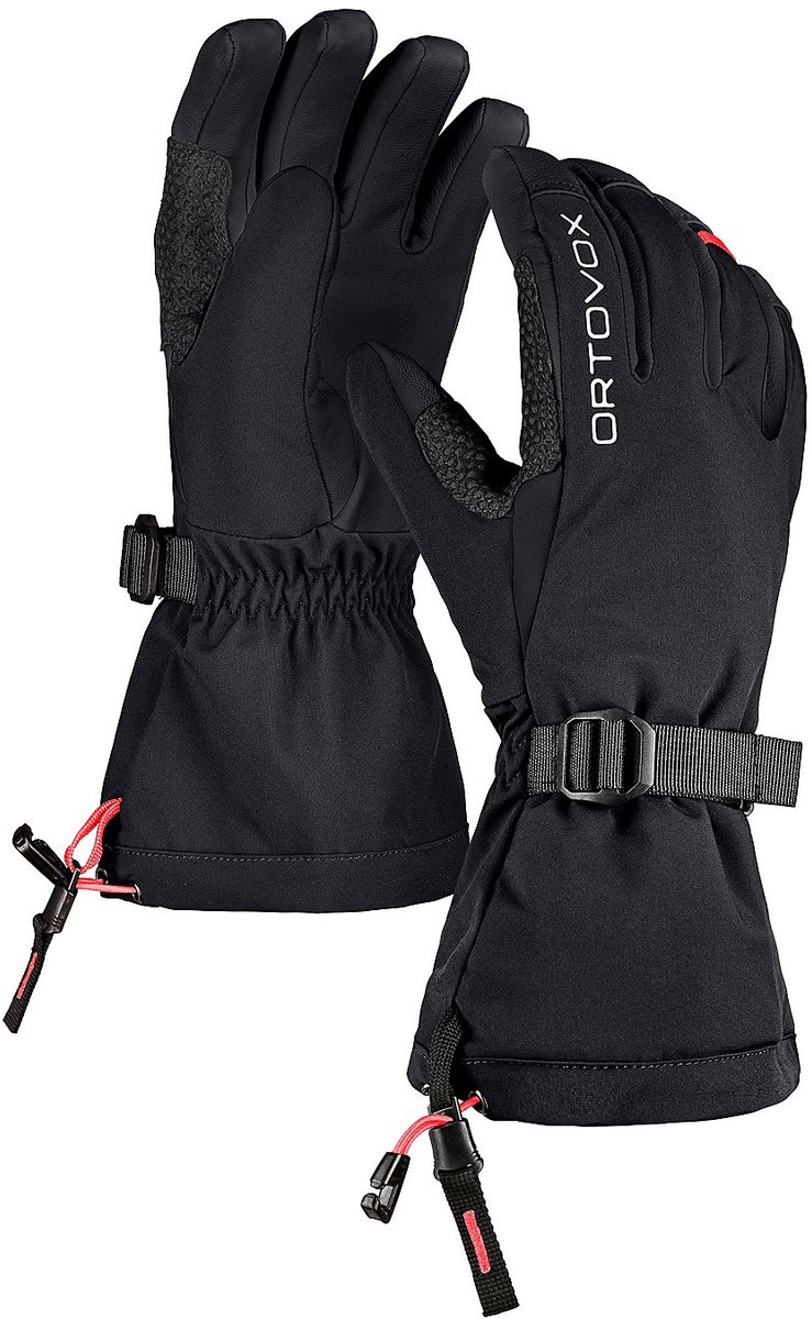 Ortovox Merino Mountain Handschoen /Raven Zwart