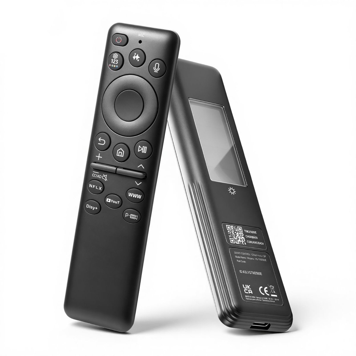 [2026 Nieuw] Universele vervanging voor Samsung afstandsbediening op zonne-energie, Smart AI TV - ShopVlot