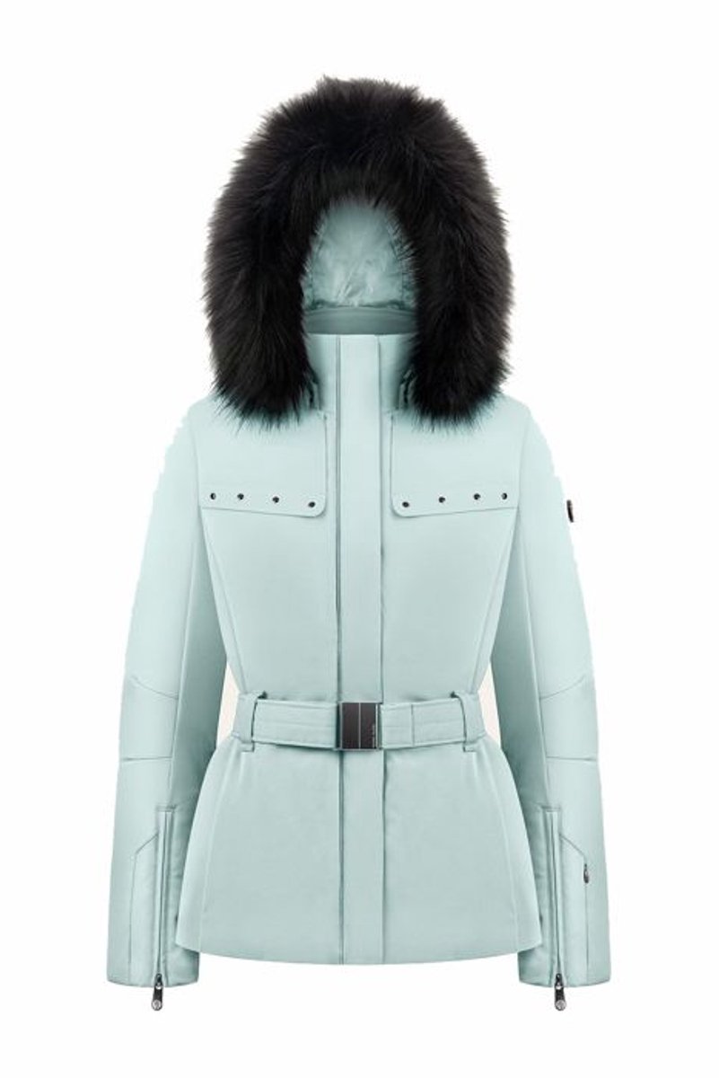 Poivre Blanc 0801 Stretch Ski-/Snowboardjas Aloë Blauw
