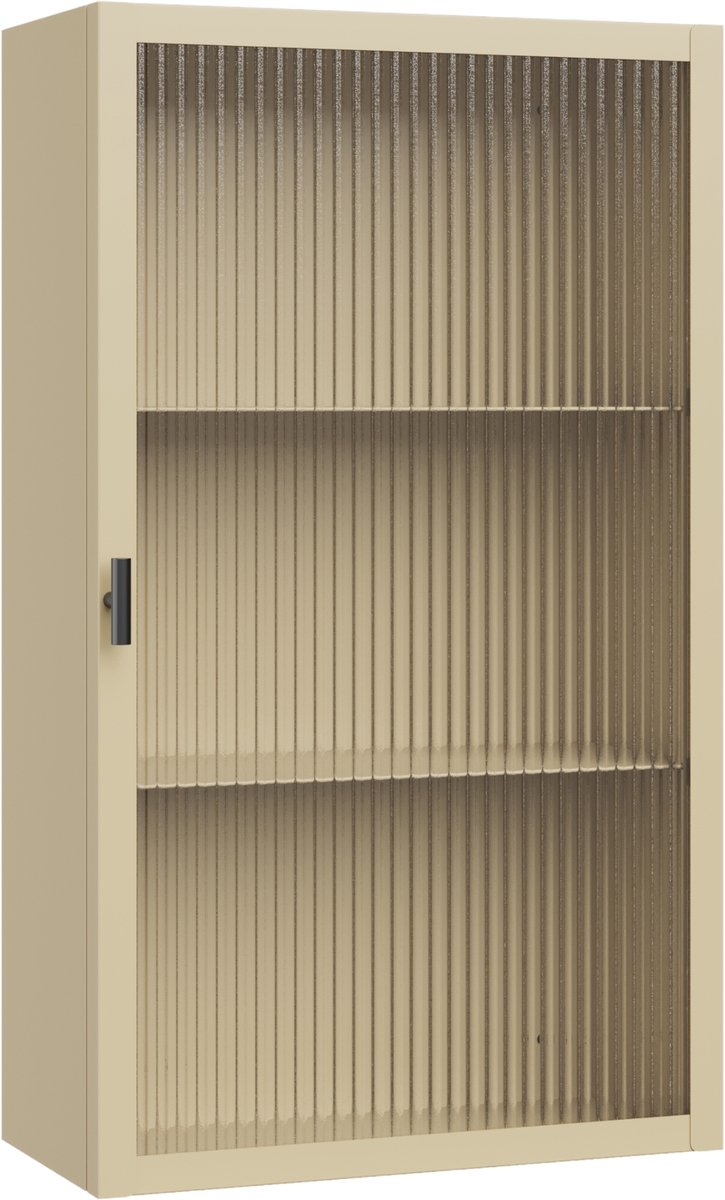 Wandkast Zundert 60x35x15 cm camel [en.casa]