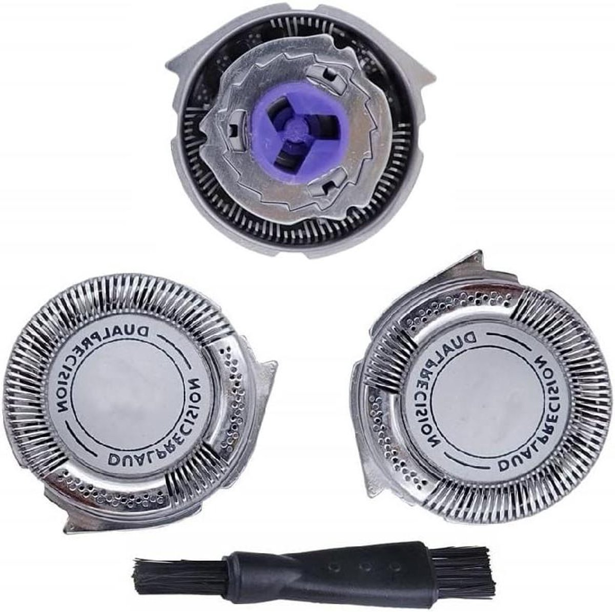 Scheerkoppen Vervanging - Scheermesjes Opzetstukken - Glad Scheren - Super Lift & Cut - 3 Stuks - Zilver