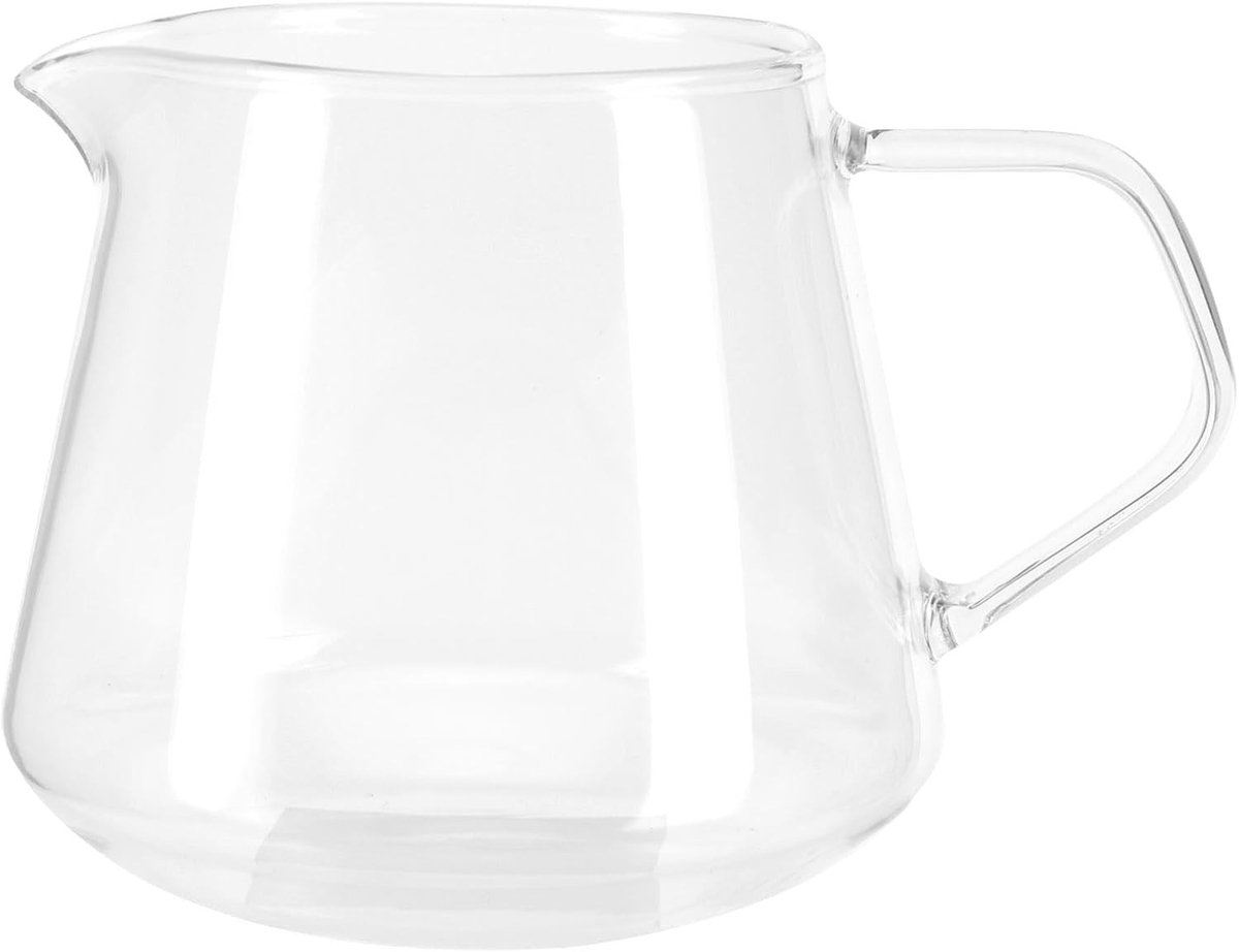 Transparante Glazen Kruik met Handvat voor Koffie, Thee en Melk - 650ml Drinkbeker voor Warm Water