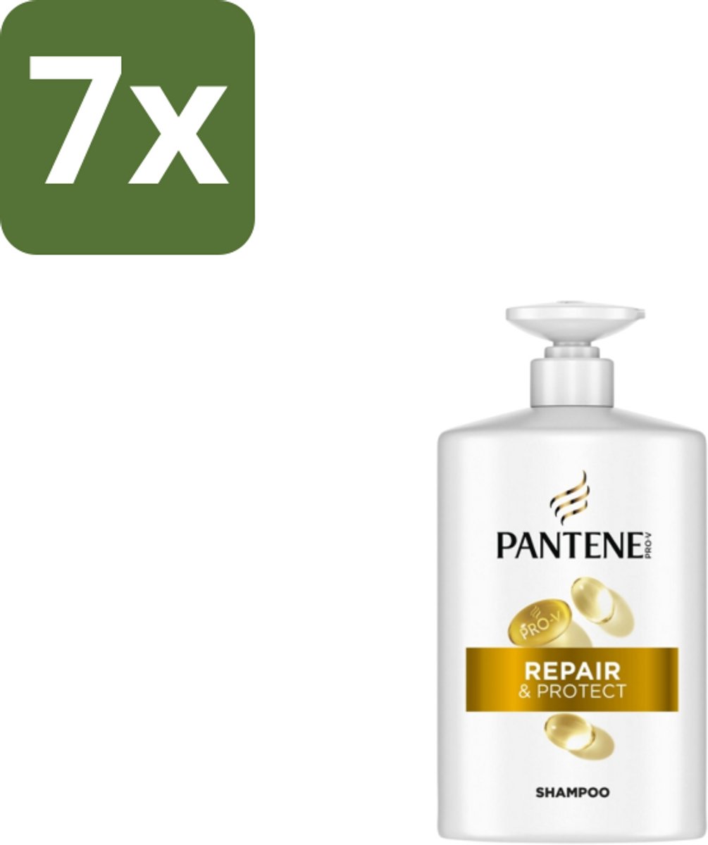 7 x Pantene - Pro-V – Shampoo – Repair & Protect – 1000 ml - Kabel - Kabels - Kabelsysteem - Kabelsysteem