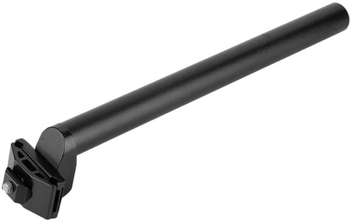 MTTproducts- Zadelpen Schokbestendig - Aluminium Legering - Verstelbare Beugel - Lichtgewicht - Corrosiebestendig - Geschikt voor Mountainbike/Racefiets - Fietszadel
