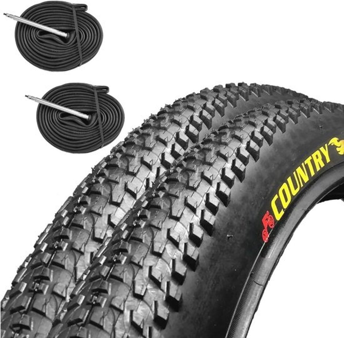 Mountainbike Banden met Luchtkamers 27,5 x 2,125 - Optimale Grip en Stabiliteit