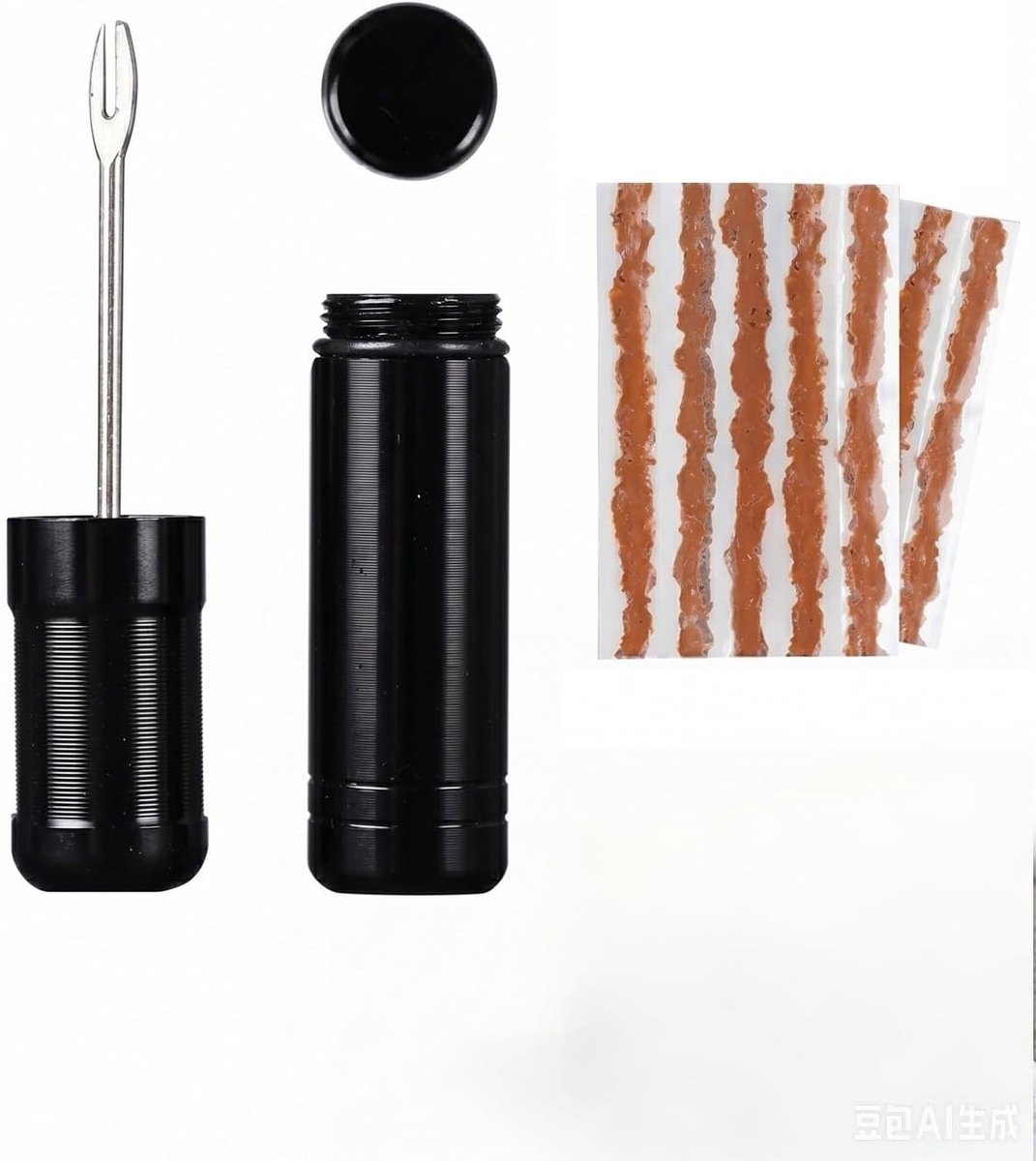 MTB Tubeless Reparatieset met 10 Strips - Snelle en Professionele Fietsband Reparatie voor Mountainbikes en Racefietsen
