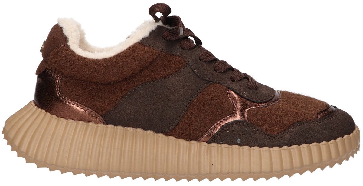 La Strada Sneaker Bruin - Damesschoenen - Maat - 38