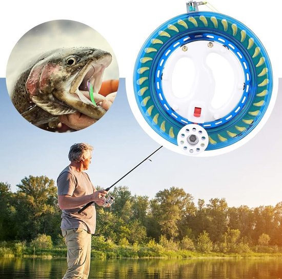 Multifunctionele Zeefishing Handgreep met 450m Lijn en ABS Crystal Reel Wheel voor Efficiënte Vangsten — afbeelding 2