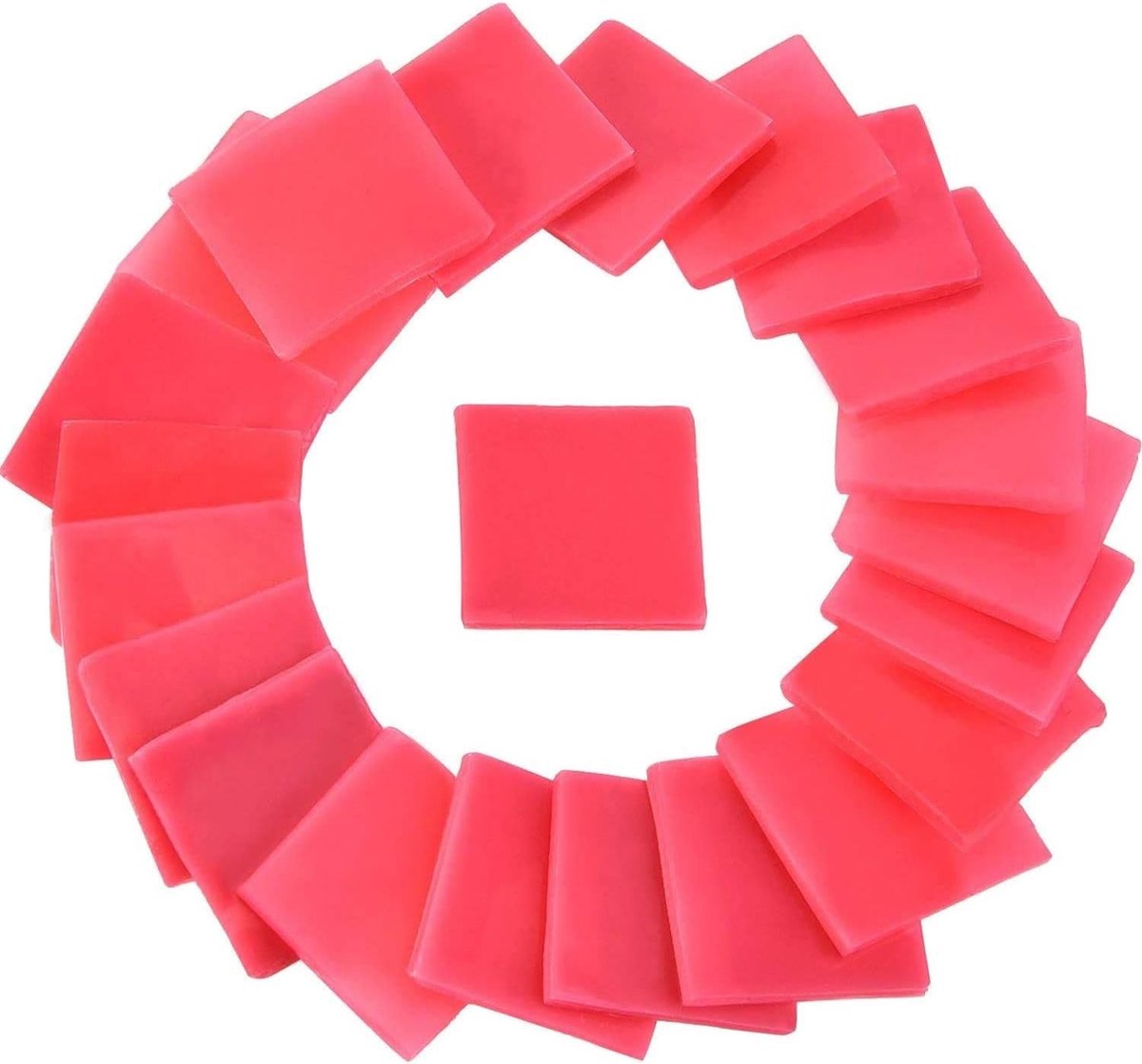 Diamantlijm voor Diamant Schilderen - 50 Stuks 2 x 2 cm - Perfect voor DIY en Borduren met Klei