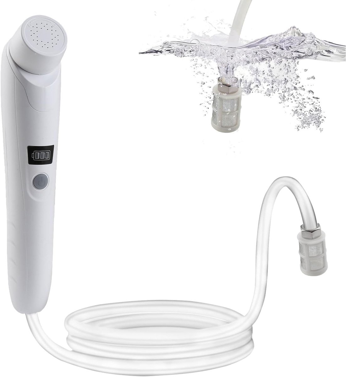 Draagbare Elektrische Bidet voor Reizen, Handdouche voor Intieme Hygiëne, Ideaal voor Kamperen en Outdoor Activiteiten, Geschikt voor Volwassenen en Kinderen