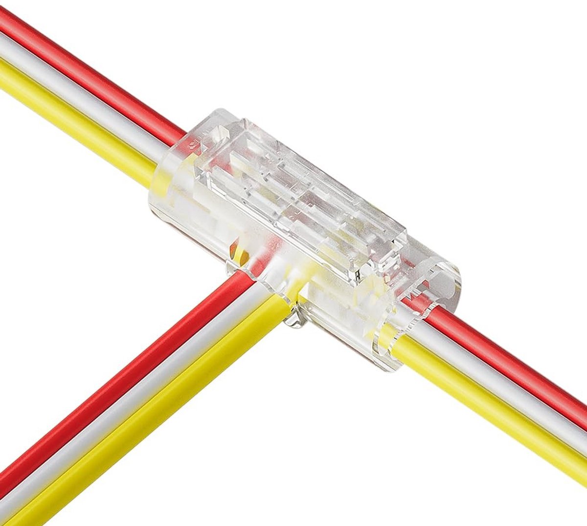 Solidchoice - Set van 10 Solderloze 3 Pin Kabelconnectoren voor LED en Smart Home