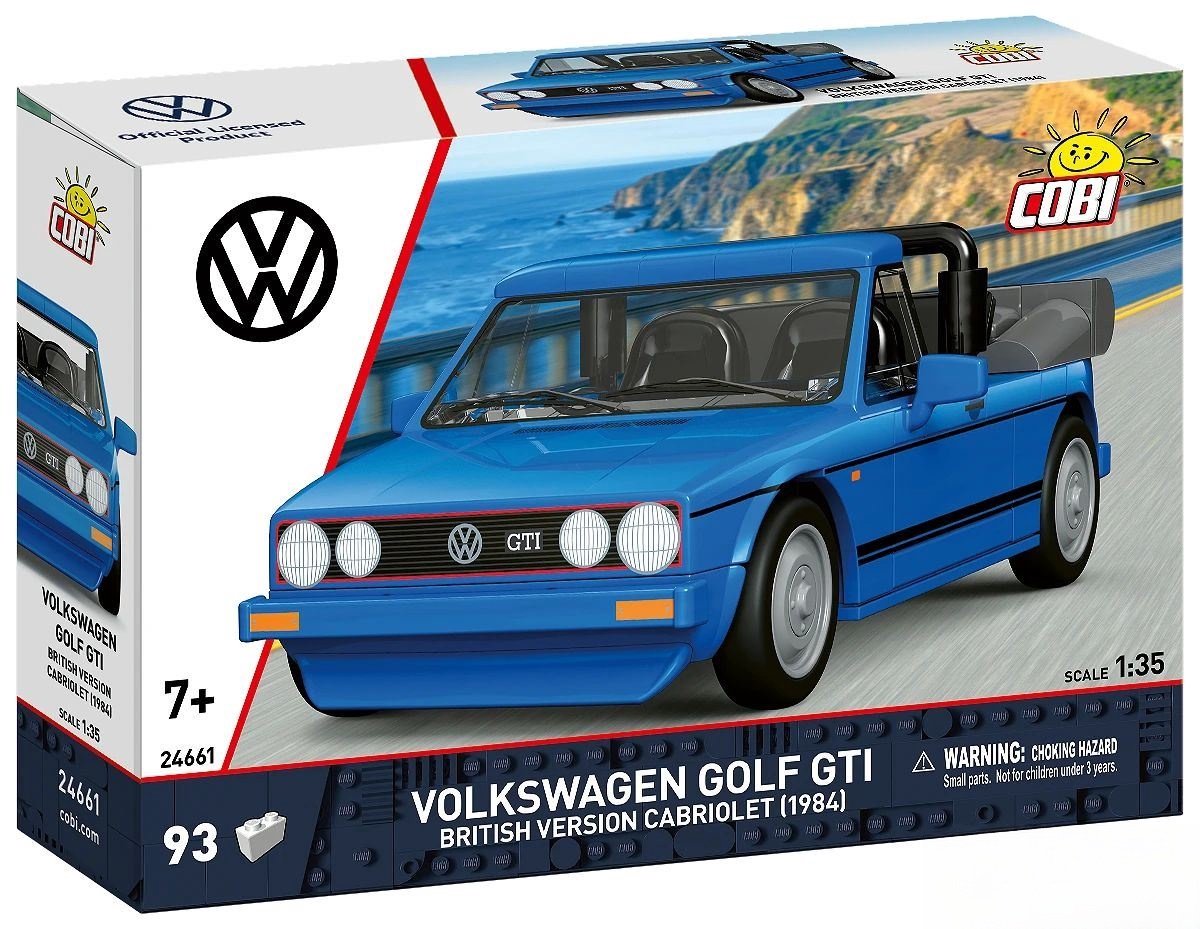 COBI 24661 Volkswagen Golf GTI Britisch Version cabriolet