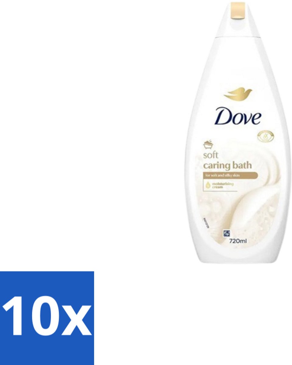 Dove – Badcrème – Soft – 720 ml - Bulkverpakking - 10 stuks