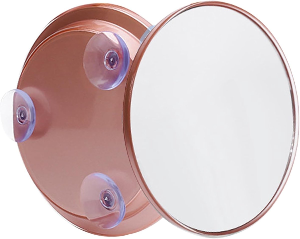 Set van 3 Zuignap Spiegels, 10x Vergrotende Make-up Spiegel, Ideaal voor Thuis, Schoonheidssalons en Reizen
