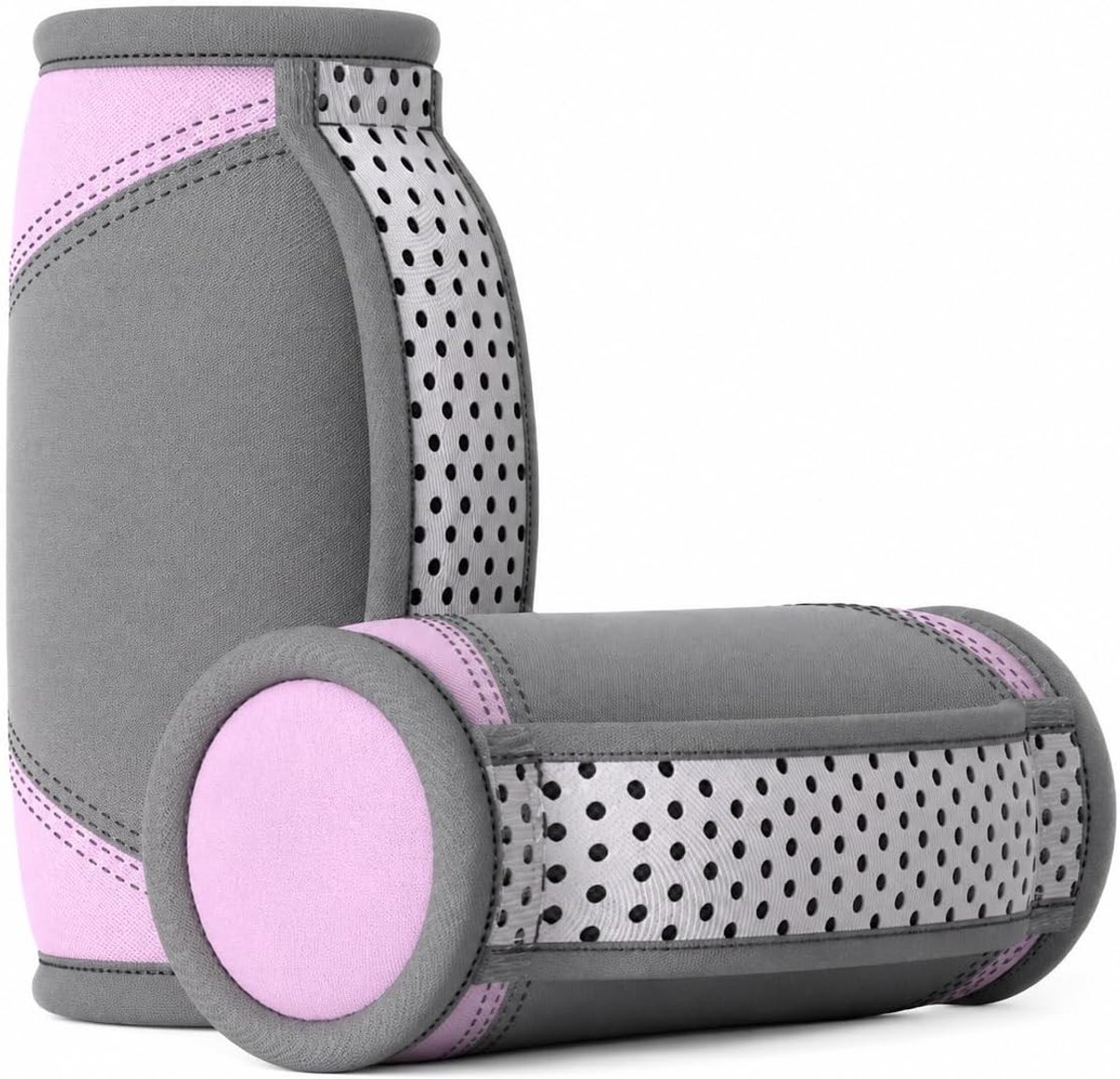 Handgewichten Set van 2 Stuks, Zachte Dumbbells voor Training, Aerobics en Fitness, Geschikt voor Beginners en Kinderen (0.5 kg)