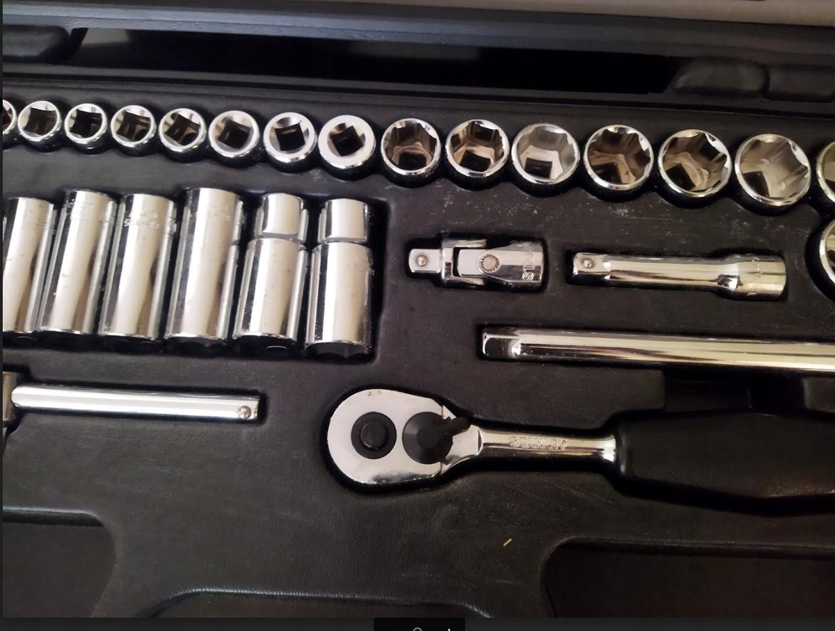 3/8" Dopsleutel Set, 34 Delig, Kwaliteits Gereedschap