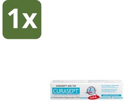 Curasept 1 x Gel-Tandpasta 0,05% CHX 75 ml - Tandpasta - Antibacteriële Tandpasta - Chloorhexidine - Tandvleesbescherming - Plaquevoorkomend