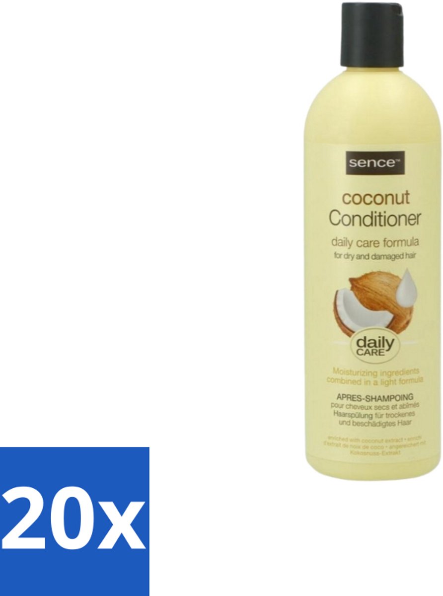 Sence – Conditioner – Coconut – 400 ml - Bulkverpakking - 20 stuks