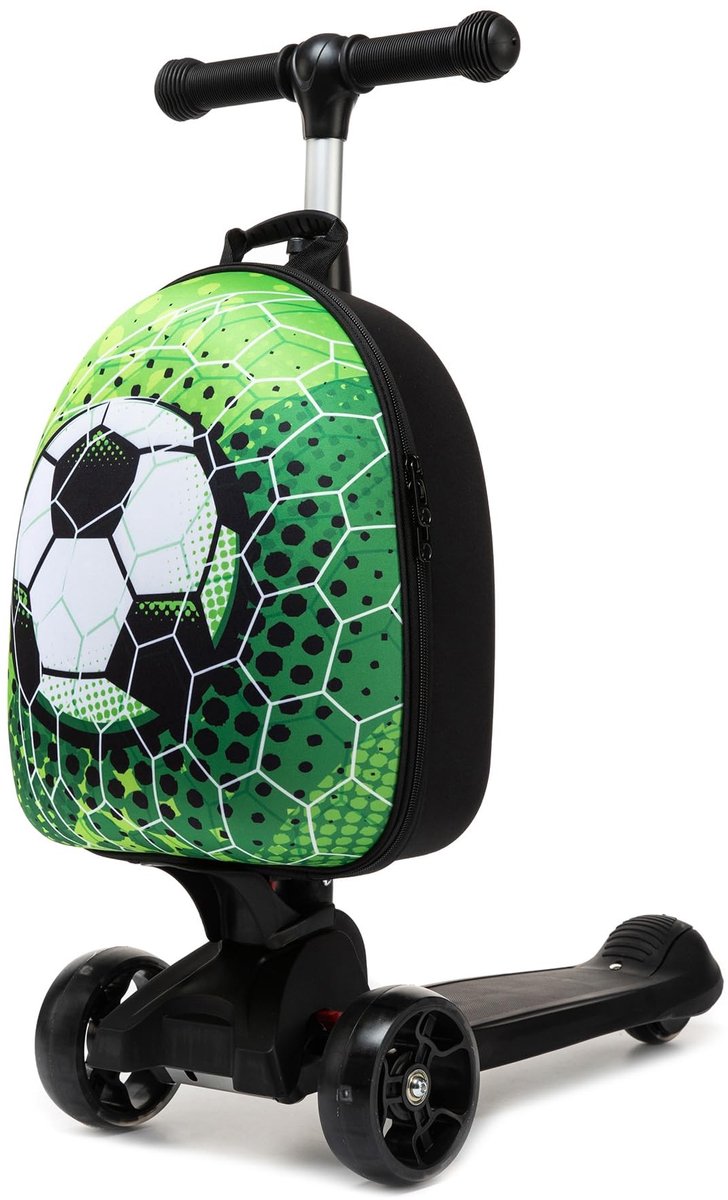 Elzusha - 2-in-1 Kindersuitcase met Vouwscooter