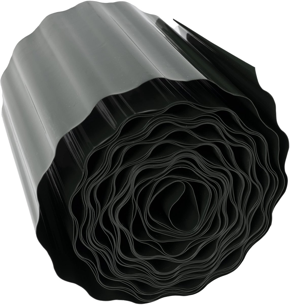 Elzusha - Barrière anti-wortels en wortelstokken 20cm x 9m - kunststof - olijfgroen