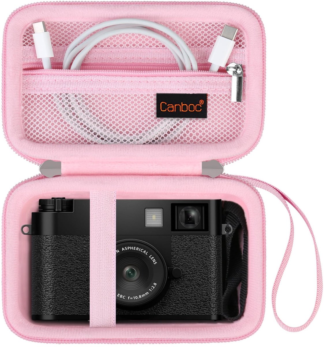 Elzusha - Draagtas voor Compacte Digitale Camera met Extra Vak