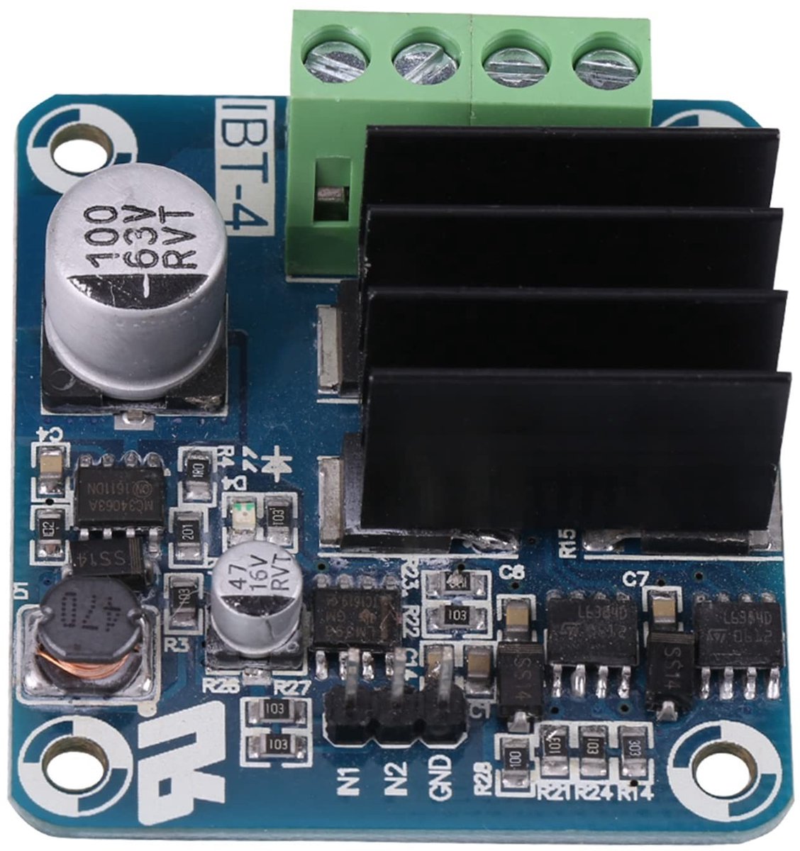 Elzusha - 50A H Bridge Motor Drive Module met PWM Isolatie