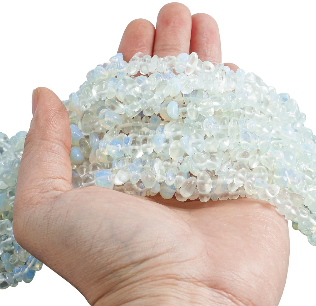 Elzusha - 150 cm Irreguliere Edelsteen Chip Beads voor Sieraden
