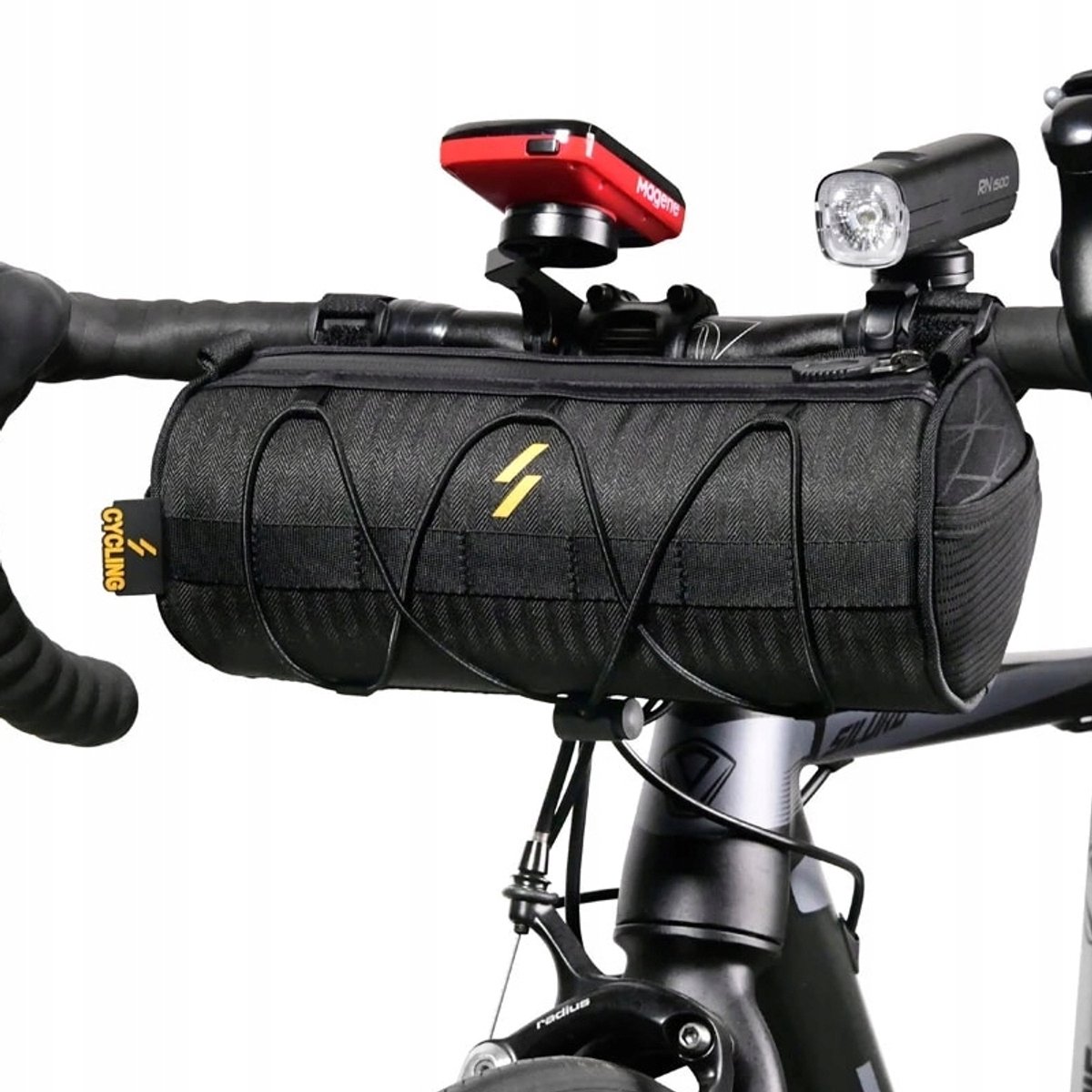 Grote Fietsstuurtas met Schouderband - Waterdicht & Ruim